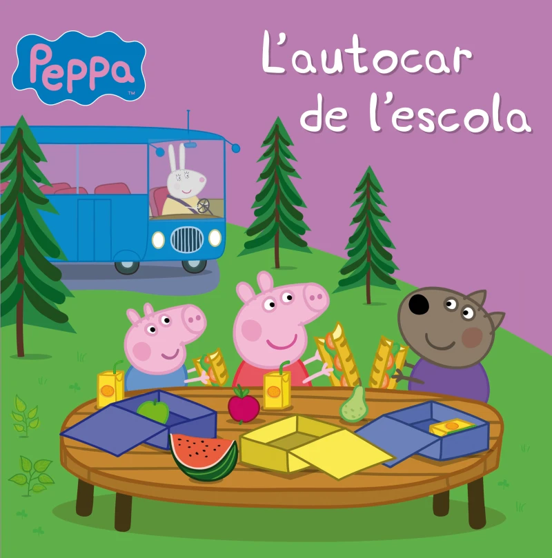 Portada: Peppa Pig. Un conte - L'autocar de l'escola