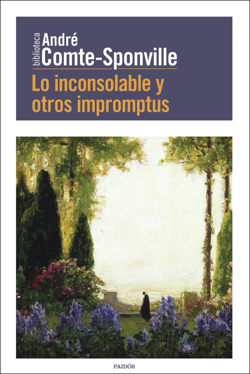 Portada: Lo inconsolable y otros impromptus