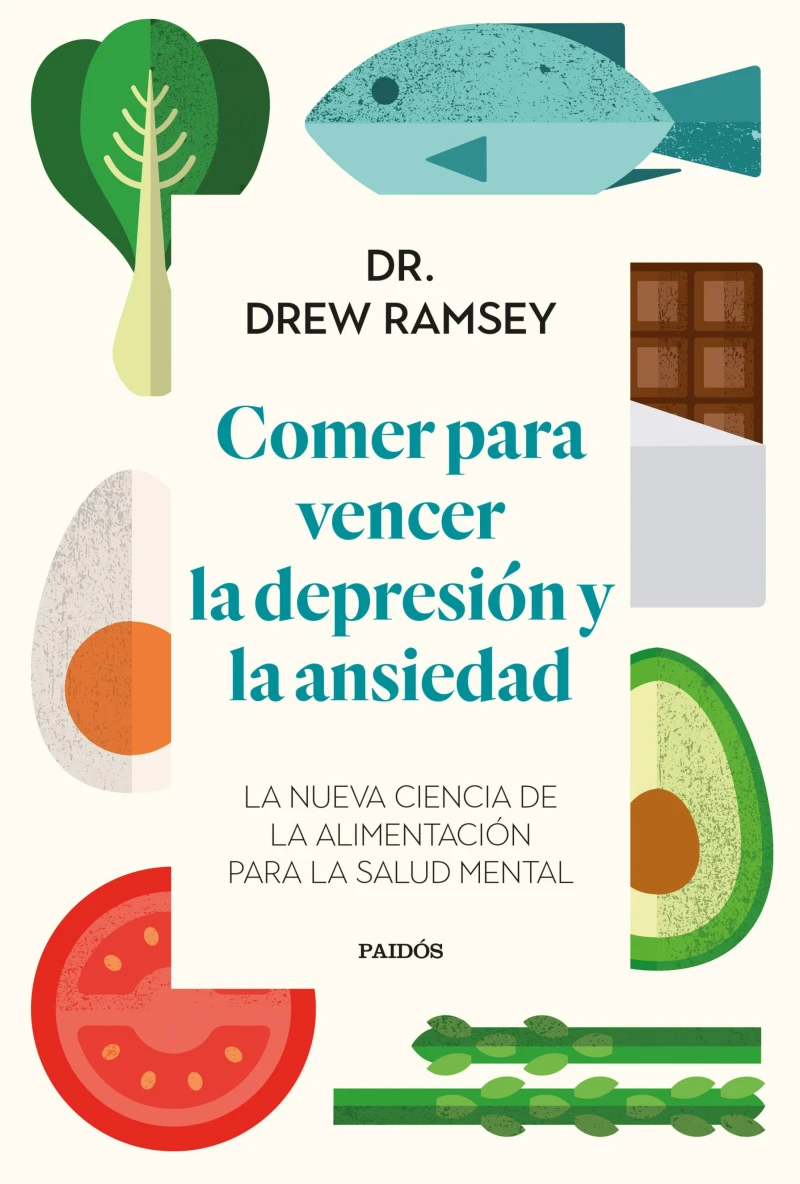 Portada: Comer para vencer la depresión y la ansiedad