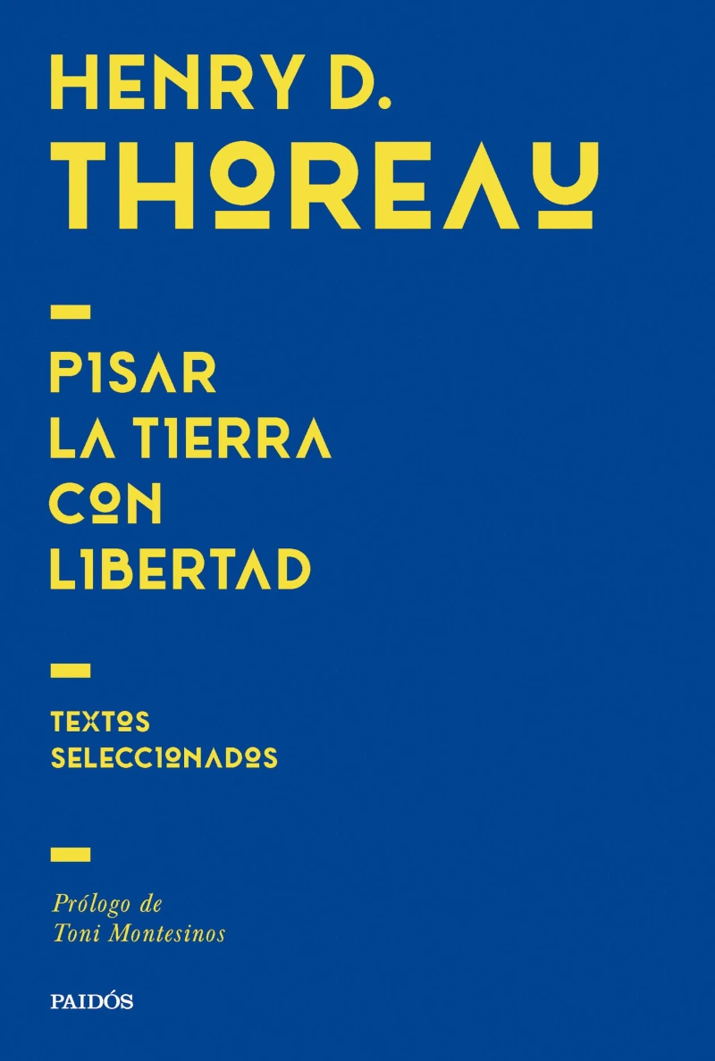 Portada: Pisar la tierra con libertad