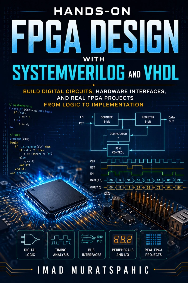 Portada: Hands-On FPGA Design with SystemVerilog and VHDL