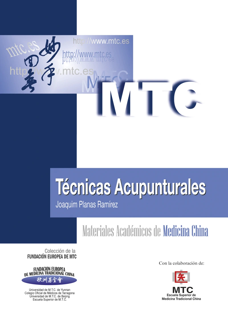 Portada: Técnicas acupunturales