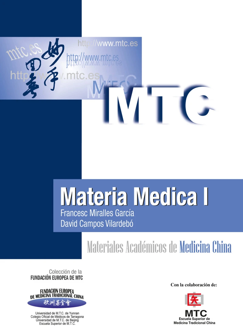 Portada: Materia Médica I