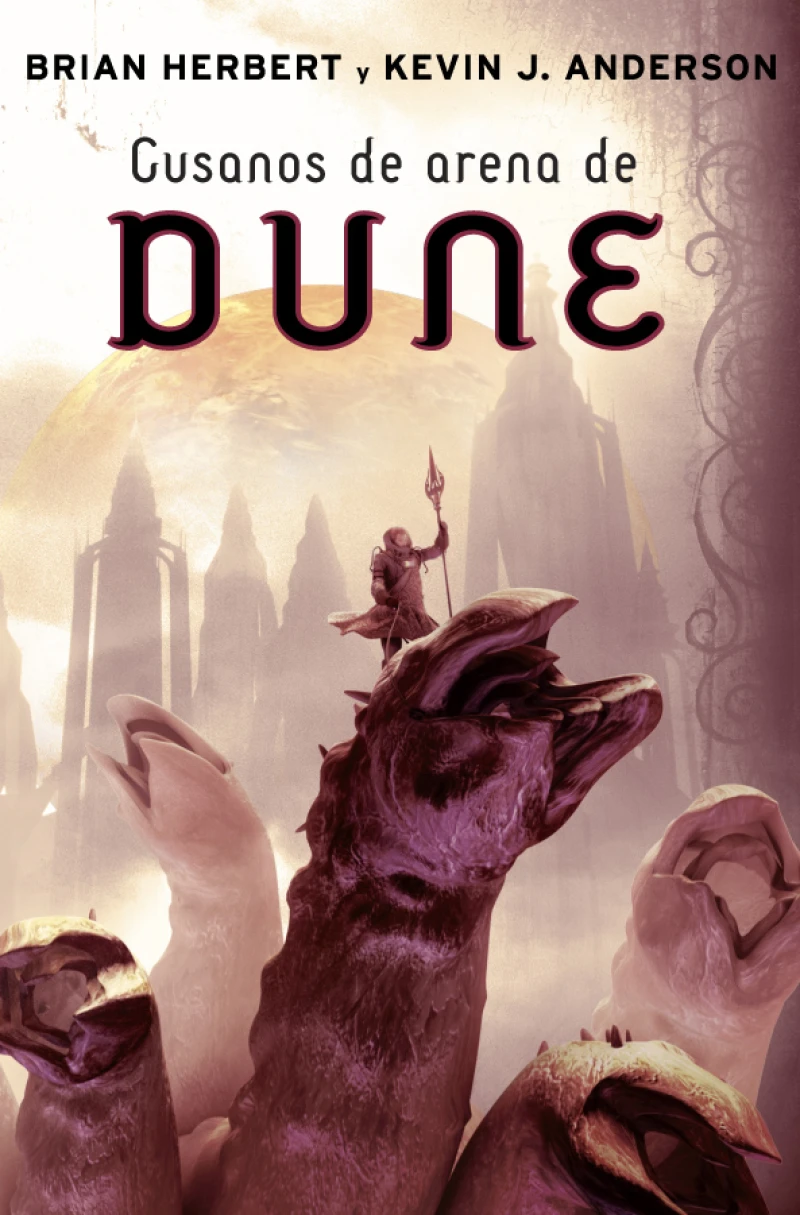 Portada: Gusanos de arena de Dune (Las crónicas de Dune 8)