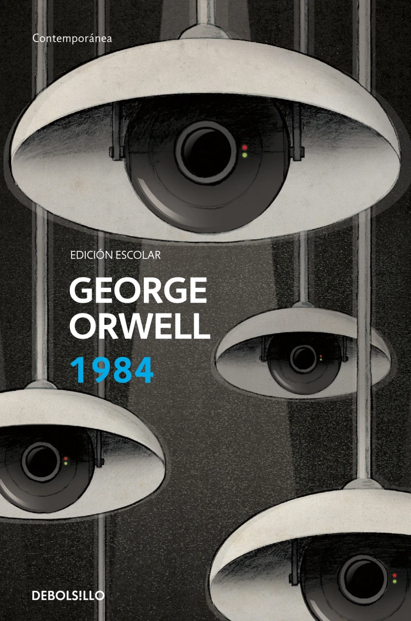 Portada: 1984 (edición escolar) (edición definitiva avalada por The Orwell Estate)