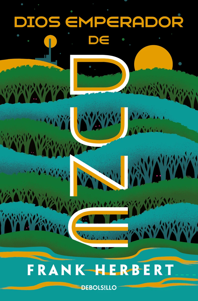 Portada: Dios emperador de Dune (Las crónicas de Dune 4)