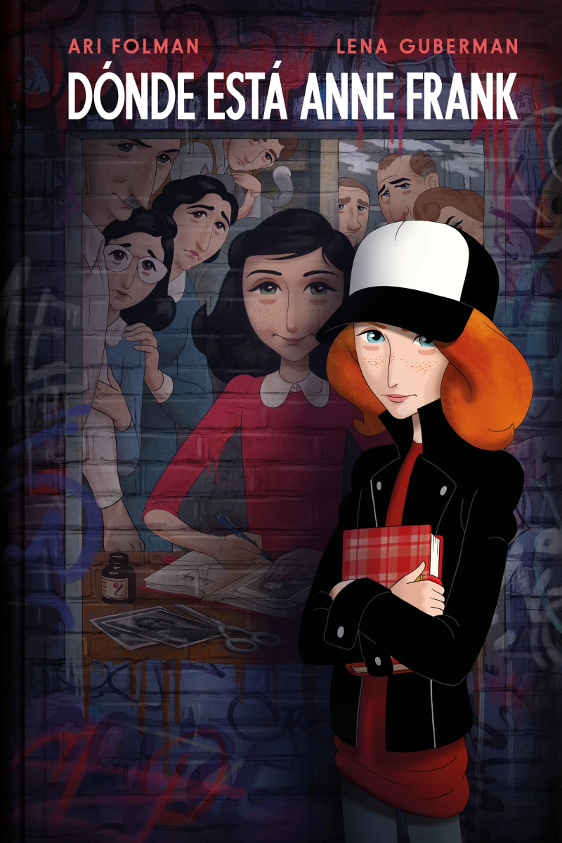 Portada: Dónde está Anne Frank