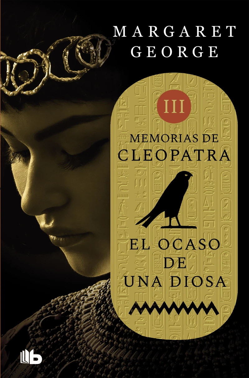 Portada: El ocaso de una diosa (Memorias de Cleopatra 3)