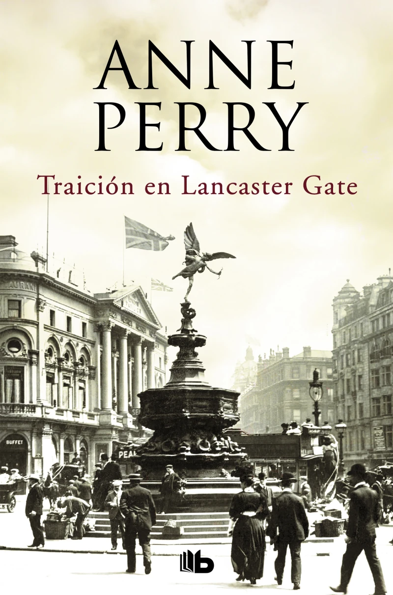 Portada: Traición en Lancaster Gate (Inspector Thomas Pitt 31)