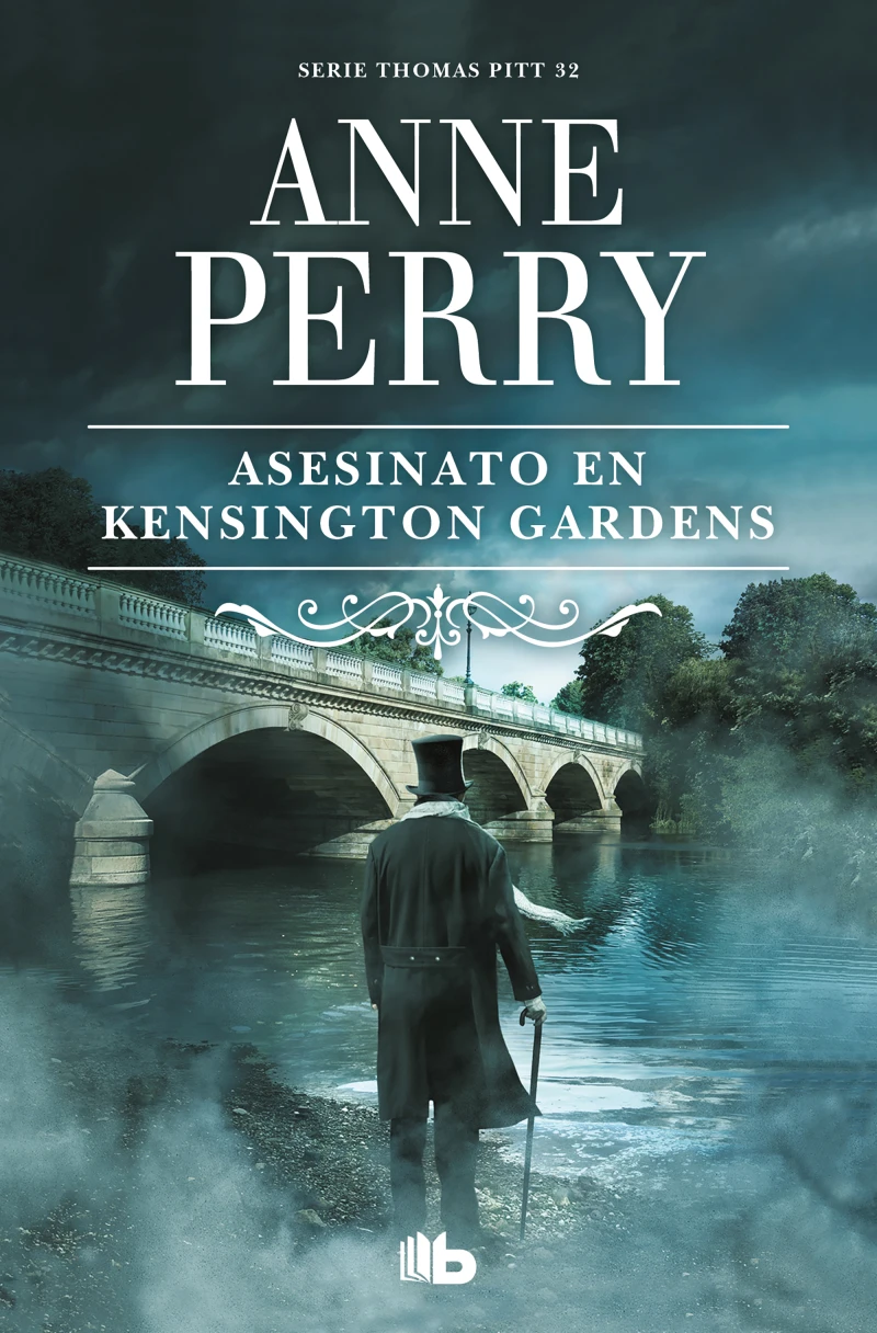Portada: Asesinato en Kensington Gardens (Inspector Thomas Pitt 32)