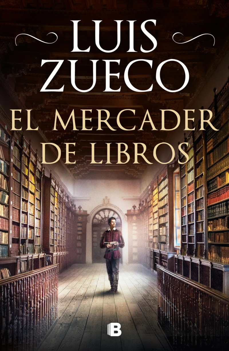 Portada: El mercader de libros
