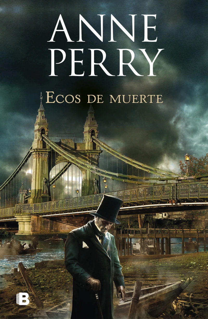 Portada: Ecos de muerte (Detective William Monk 23)