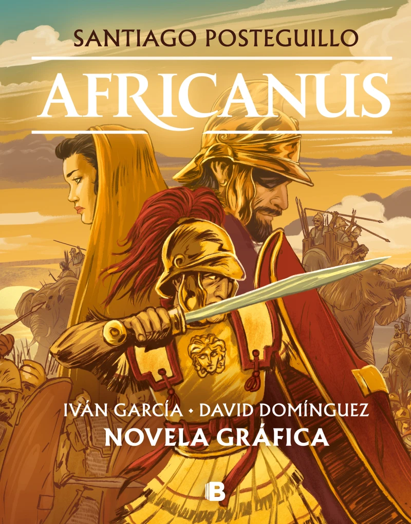 Portada: Africanus. Novela gráfica