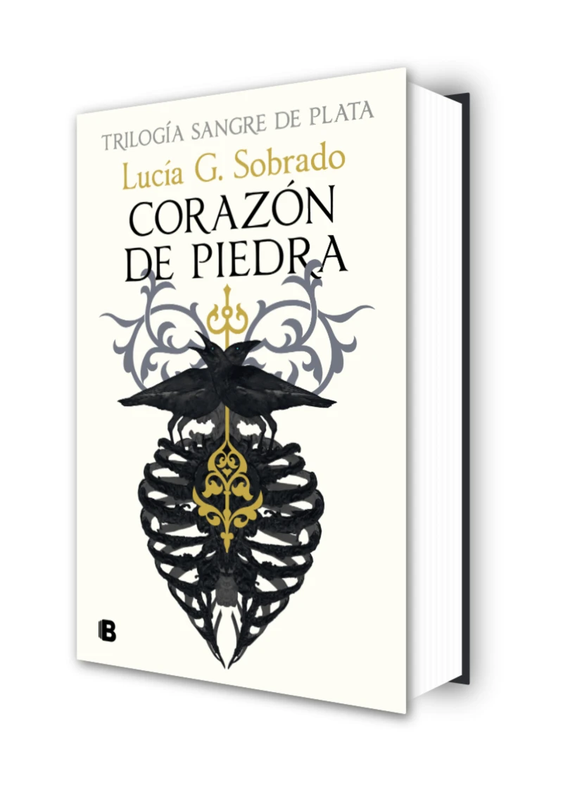 Portada: Corazón de piedra (Trilogía Sangre de Plata 1)