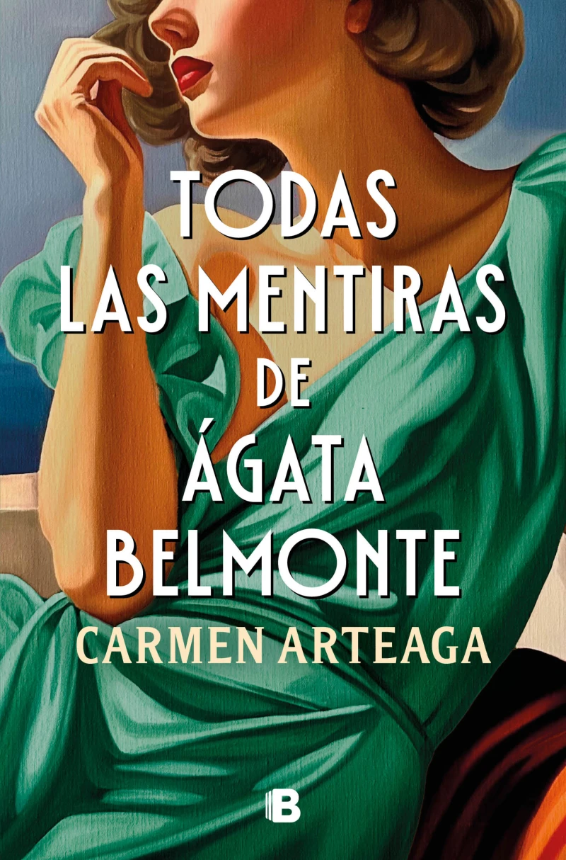 Portada: Todas las mentiras de Ágata Belmonte
