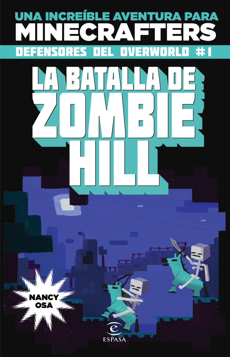 Portada: Minecraft. La batalla de Zombie Hill