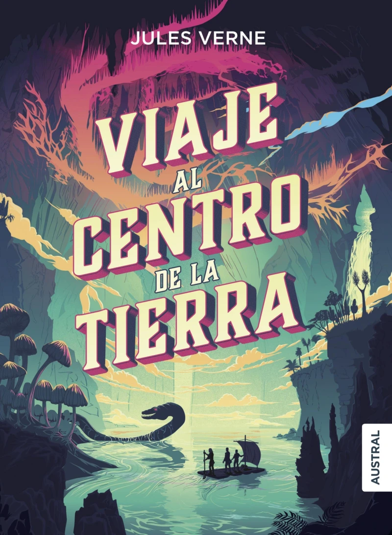 Portada: Viaje al centro de la Tierra