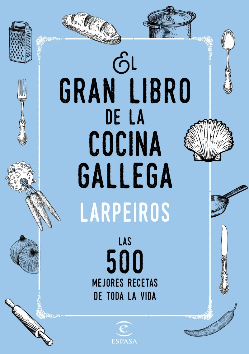 Portada: El gran libro de la cocina gallega