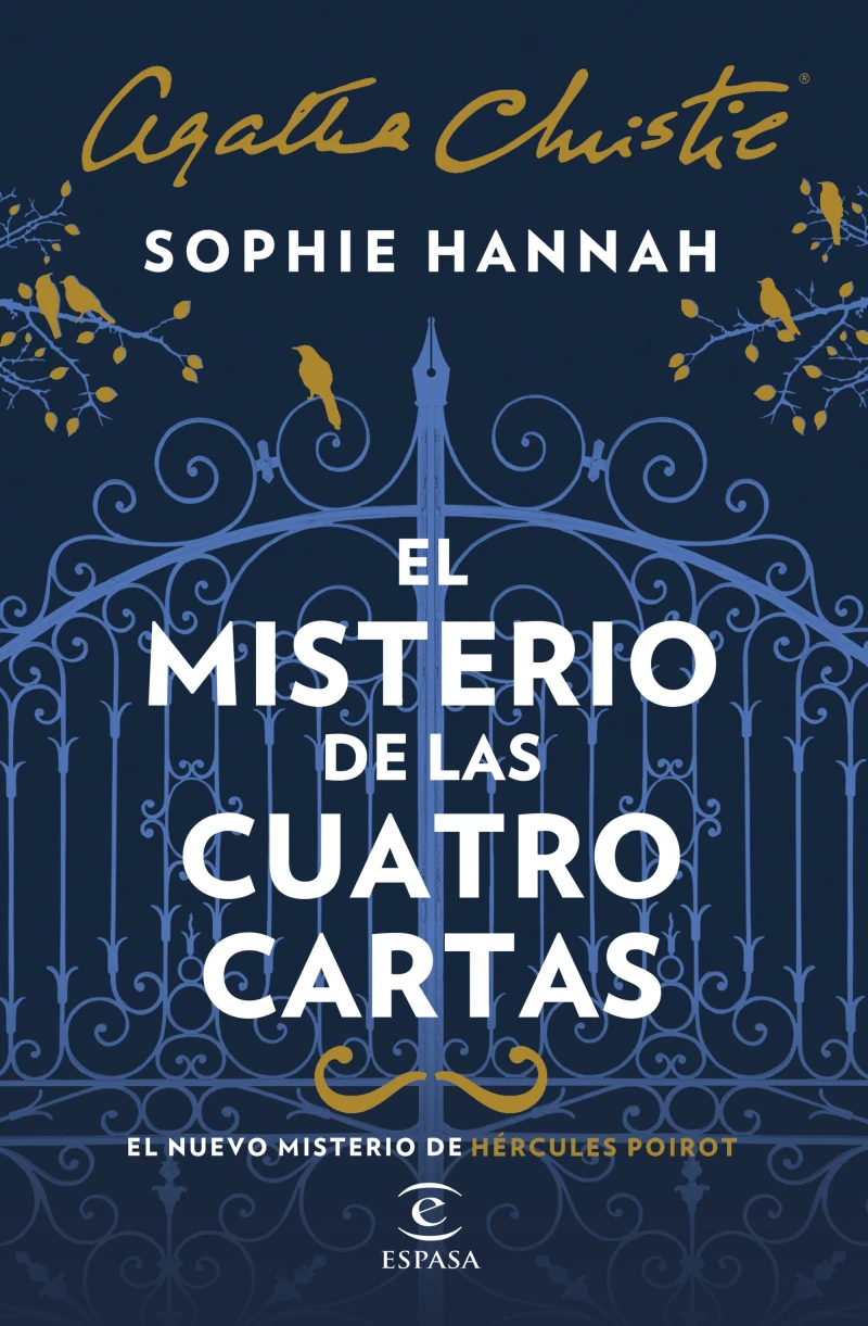 Portada: El misterio de las cuatro cartas