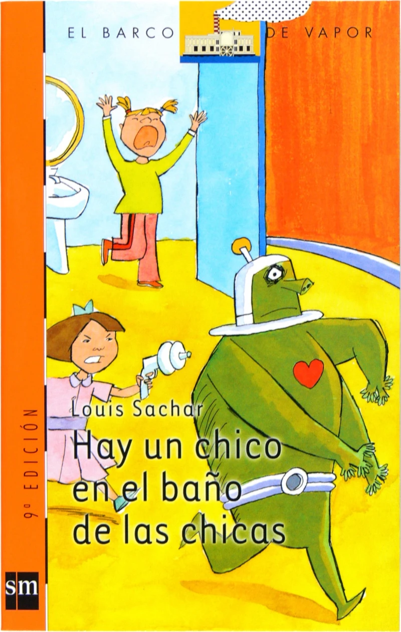 Portada: Hay un chico en el baño de las chicas