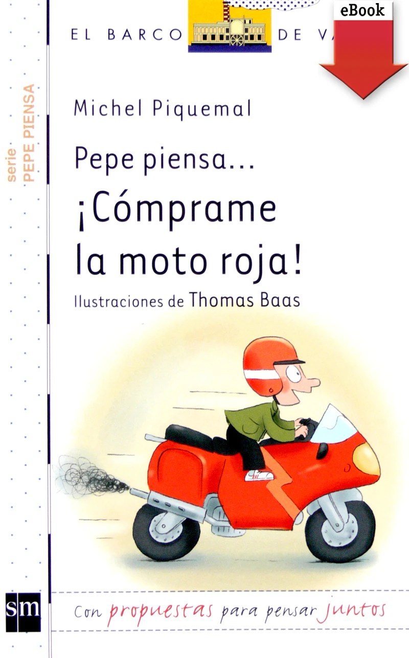 Portada: Pepe piensa... ¡Cómprame la moto roja!