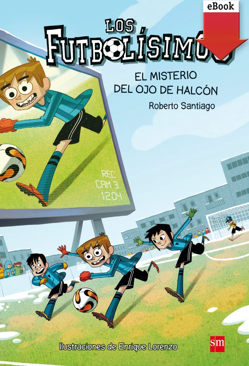 Portada: El misterio del ojo halcón