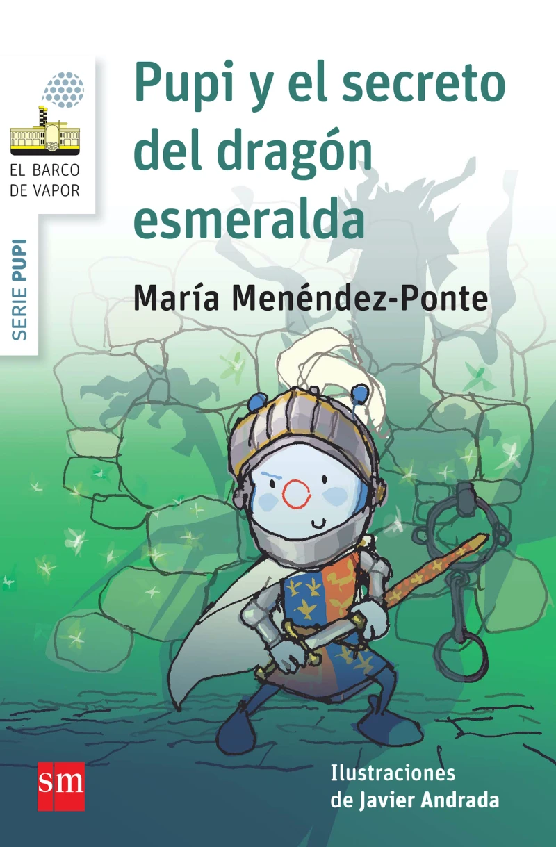 Portada: Pupi y el secreto del dragón esmeralda