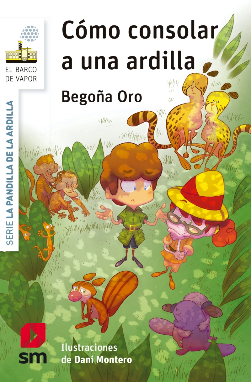 Portada: Cómo consolar a una ardilla