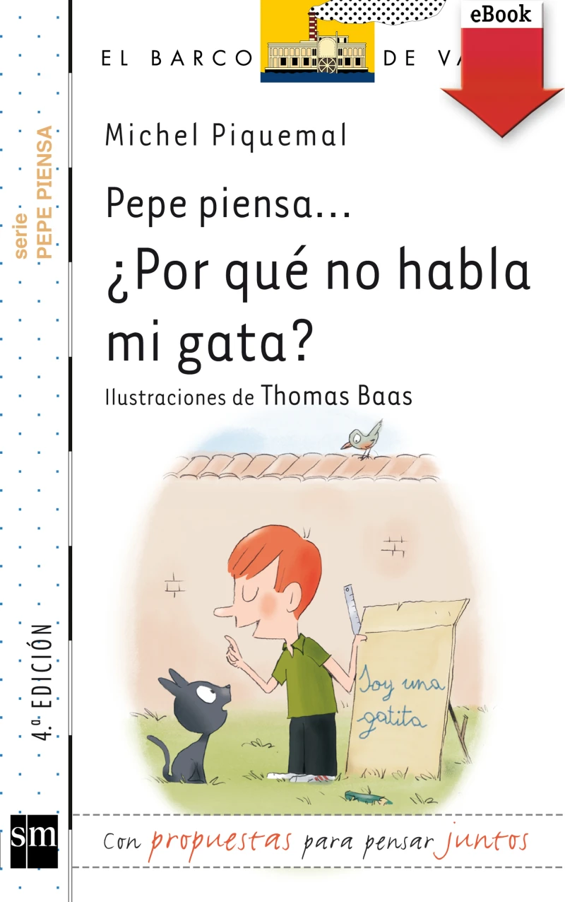 Portada: Pepe piensa... ¿Por qué no habla mi gata?