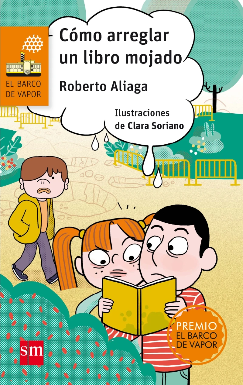 Portada: Cómo arreglar un libro mojado