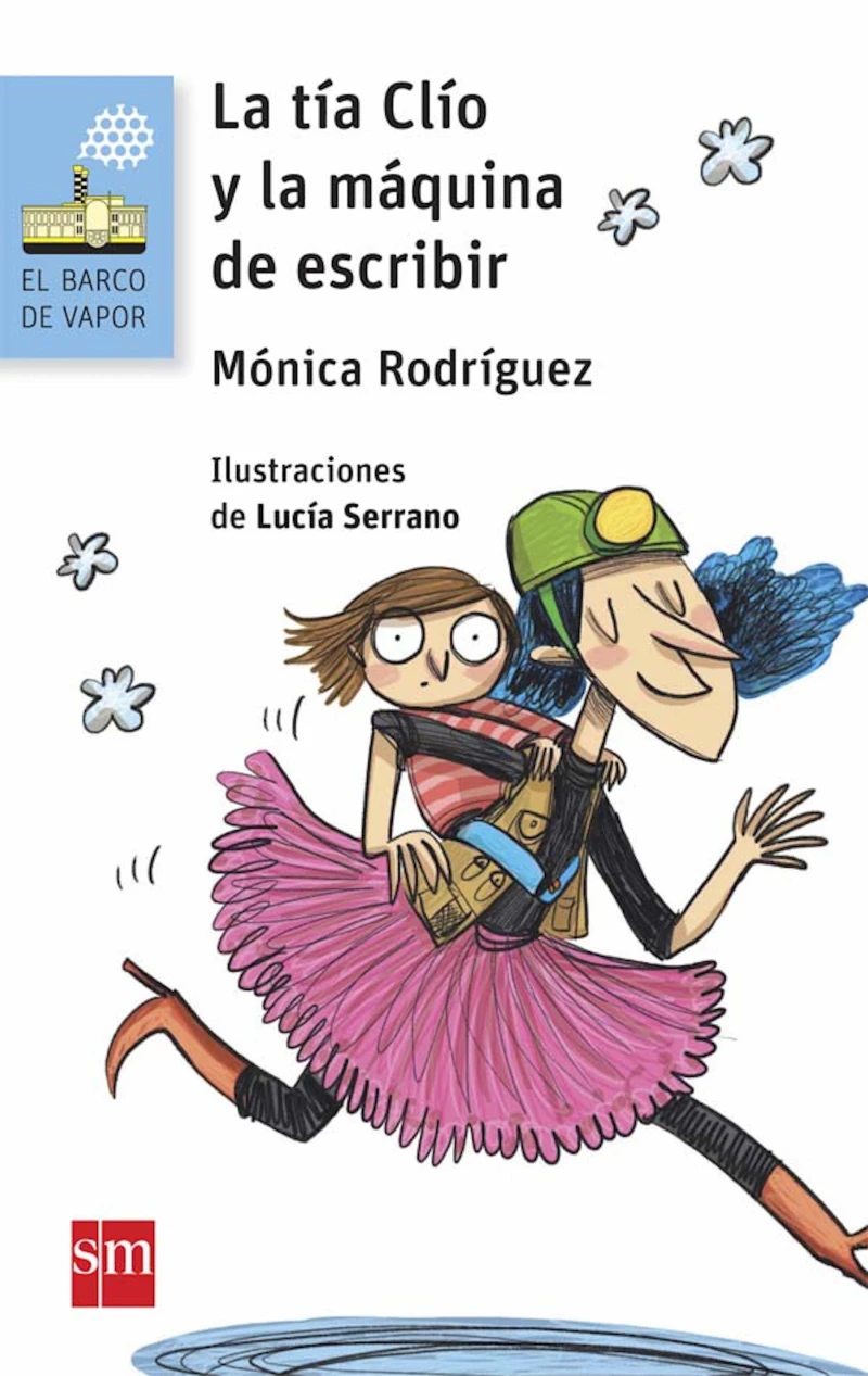Portada: La tía Clío y la máquina de escribir