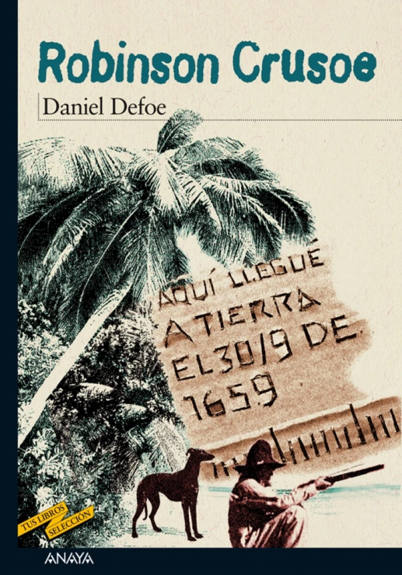 Portada: Robinson Crusoe