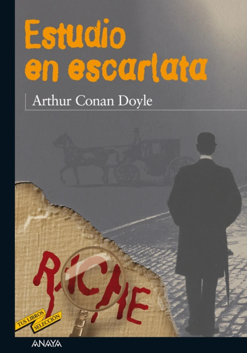 Portada: Estudio en escarlata