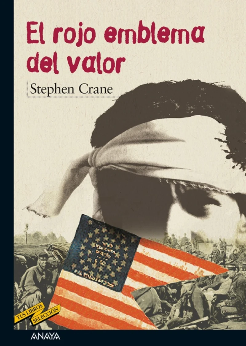 Portada: El rojo emblema del valor