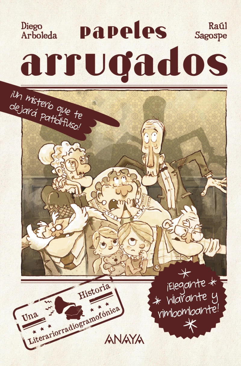 Portada: Papeles arrugados