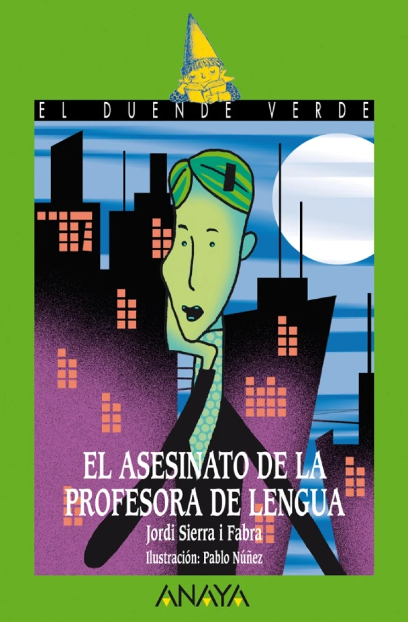 Portada: El asesinato de la profesora de lengua