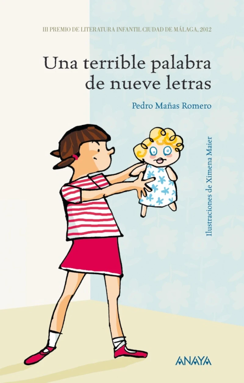 Portada: Una terrible palabra de nueve letras
