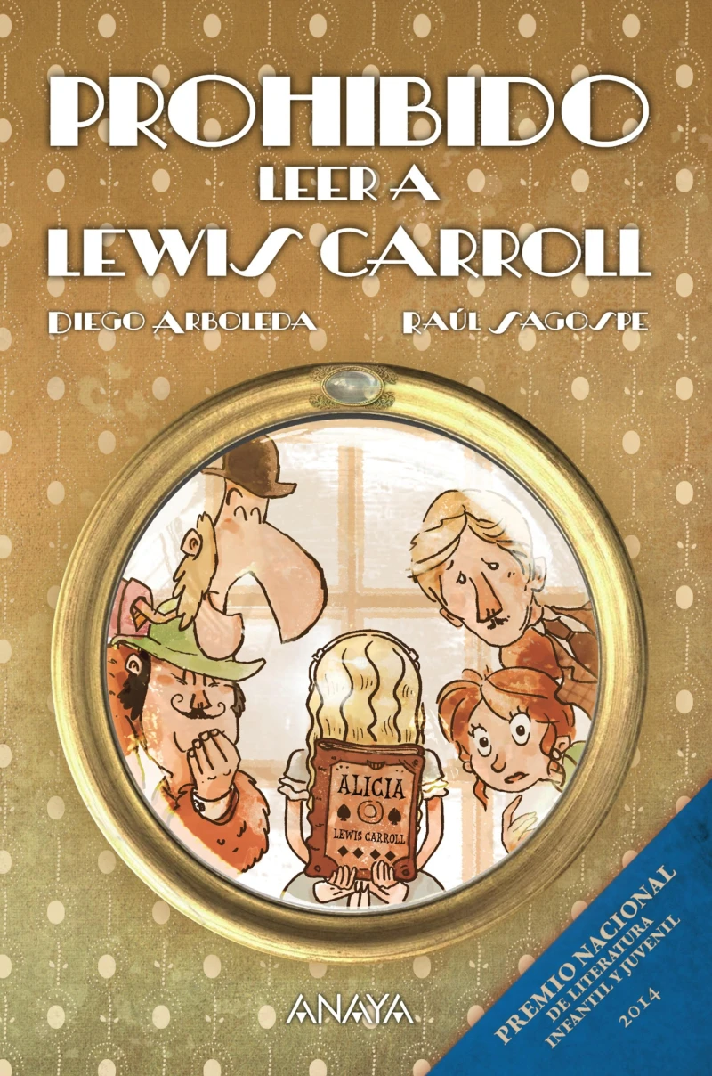 Portada: Prohibido leer a Lewis Carroll