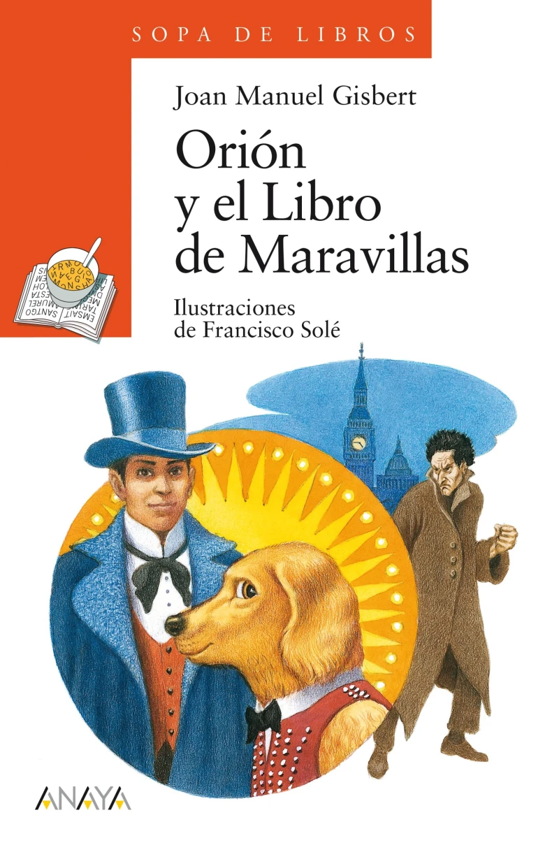 Portada: Orión y el Libro de Maravillas