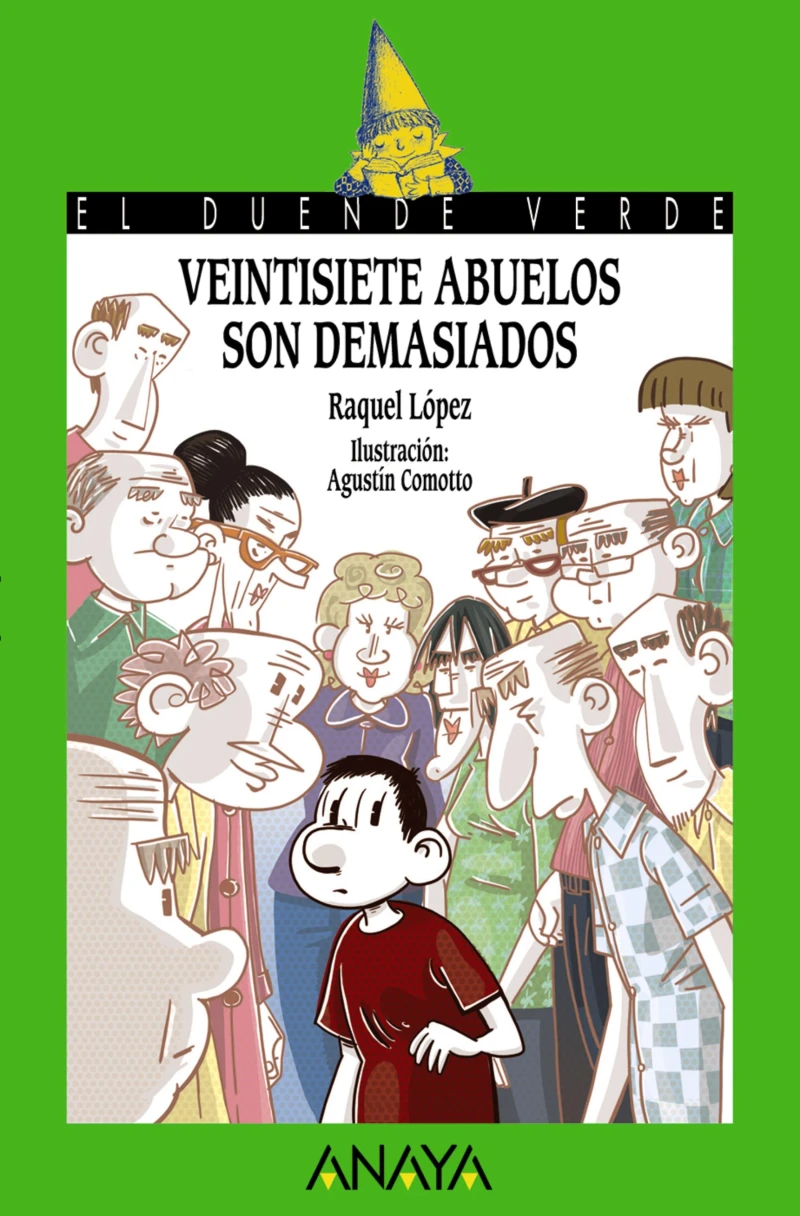 Portada: Veintisiete abuelos son demasiados