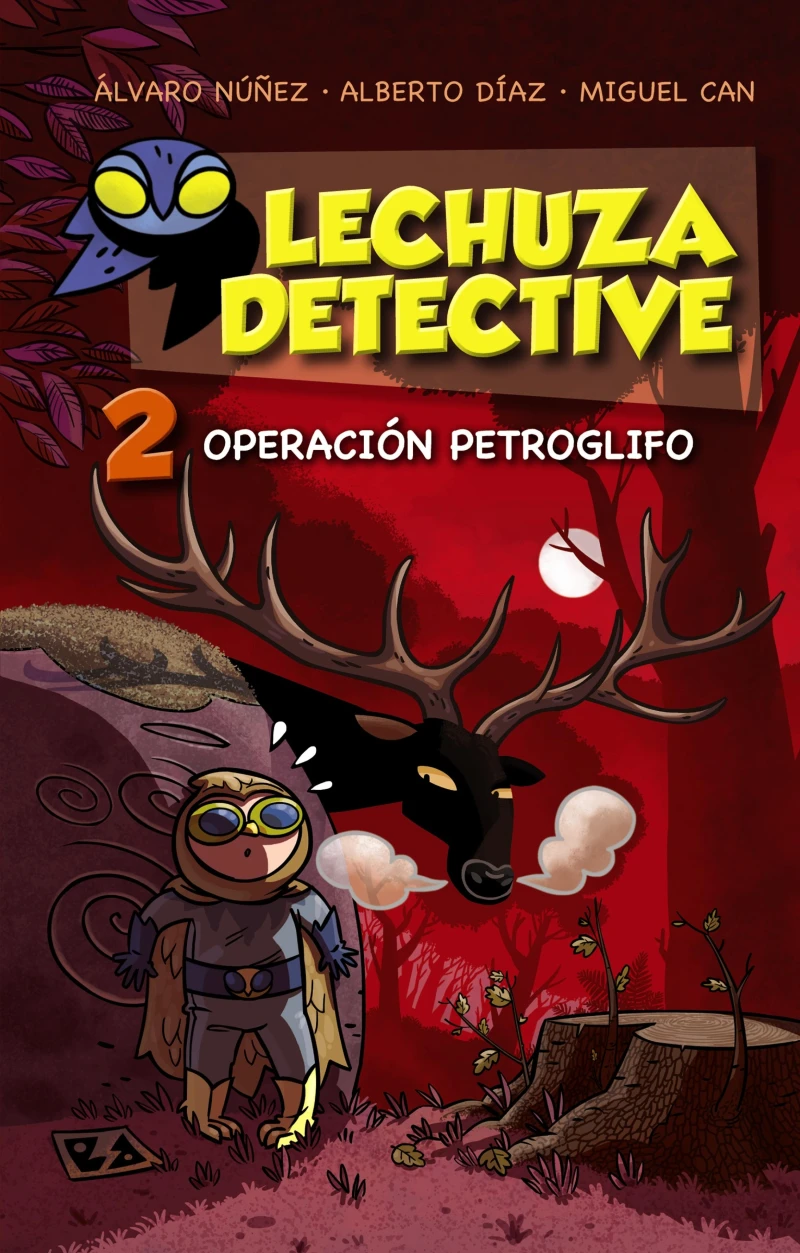 Portada: Lechuza Detective 2: Operación Petroglifo