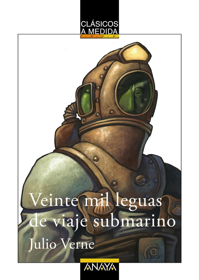 Portada: Veinte mil leguas de viaje submarino