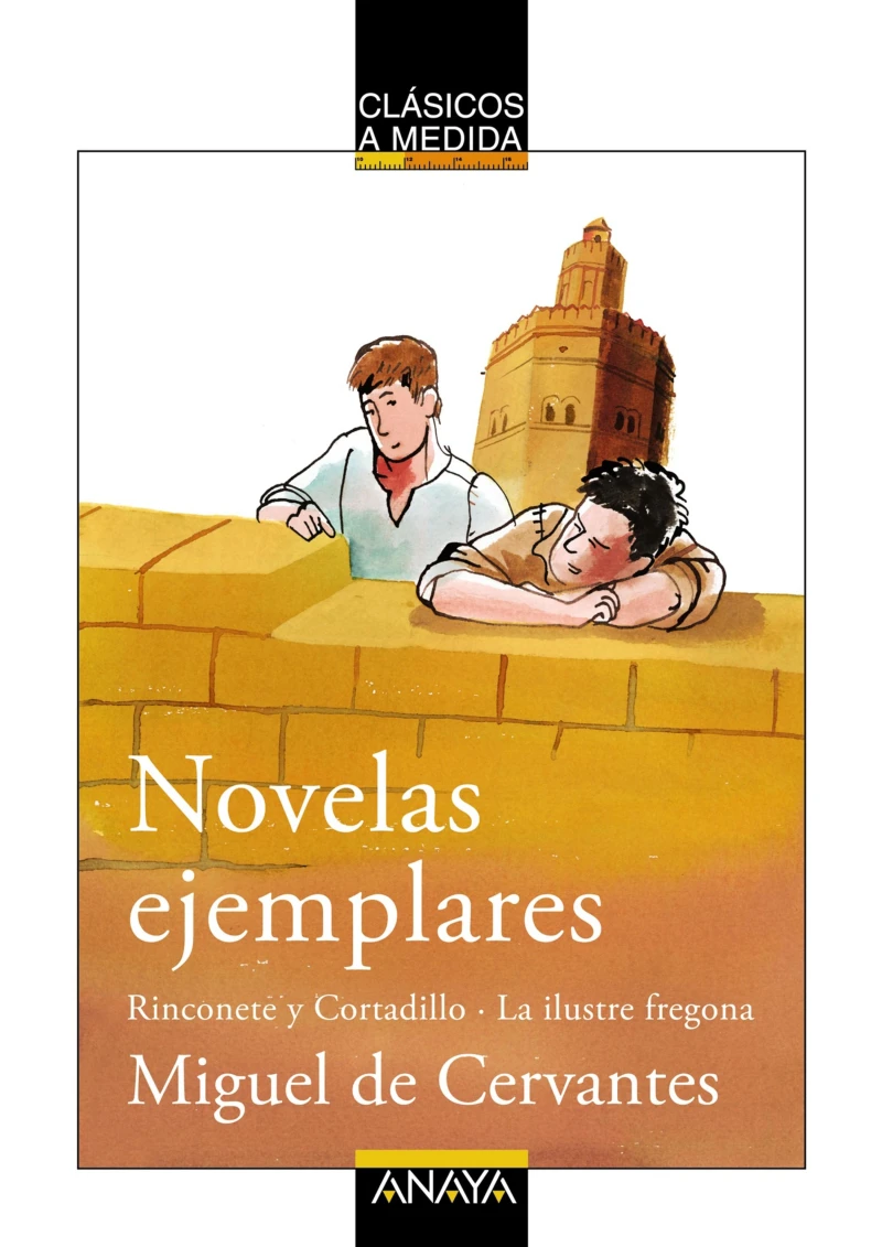 Portada: Novelas ejemplares: Rinconete y Cortadillo / La ilustre fregona