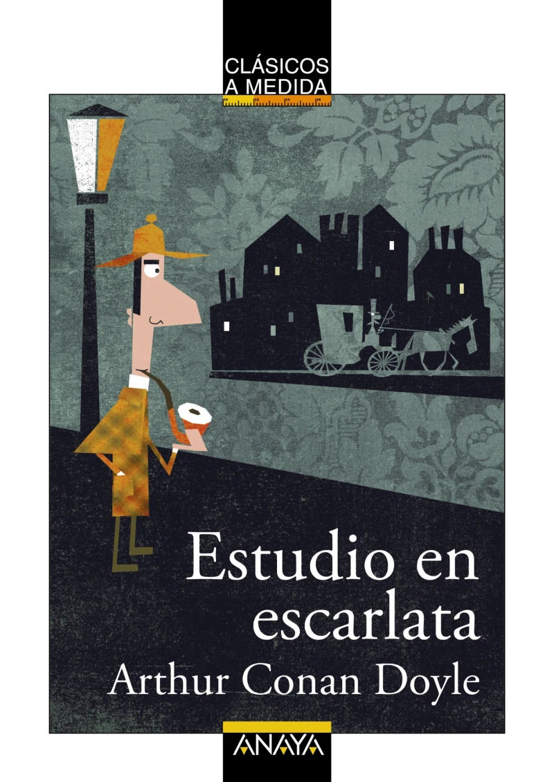 Portada: Estudio en escarlata