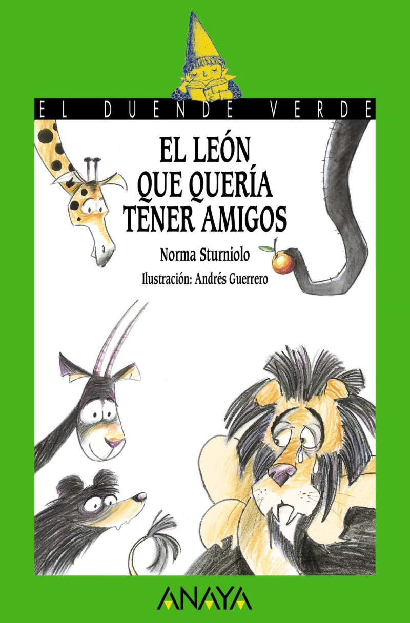 Portada: El león que quería tener amigos