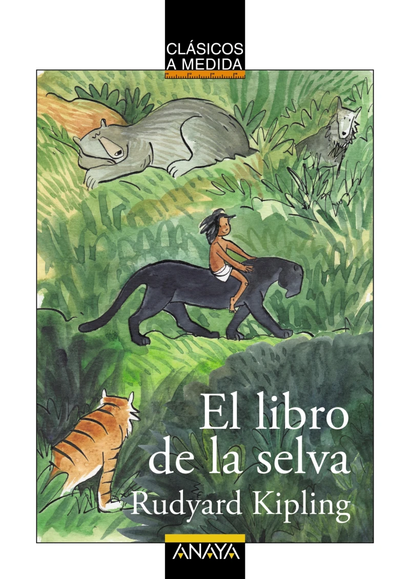 Portada: El libro de la selva