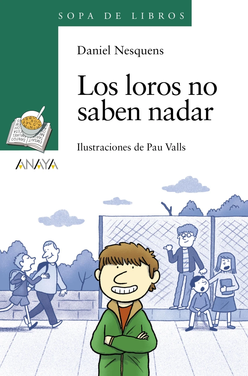 Portada: Los loros no saben nadar