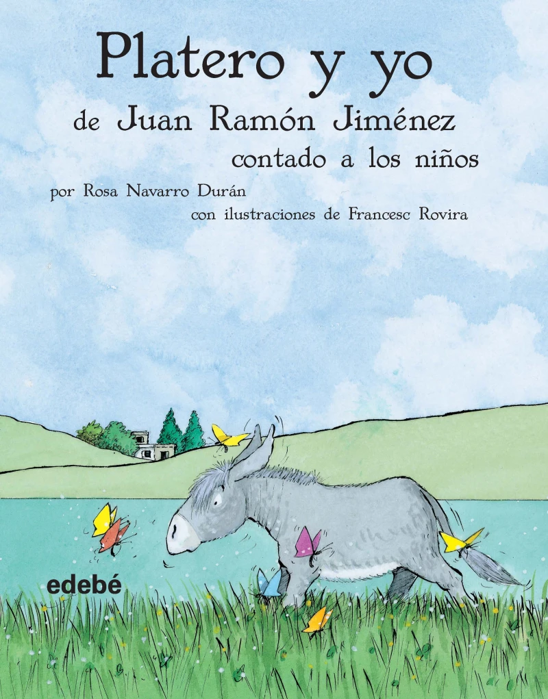 Portada: PLATERO Y YO CONTADO A LOS NIÑOS