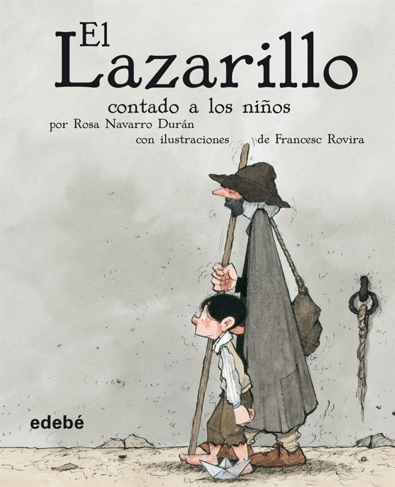 Portada: El Lazarillo contado a los niños