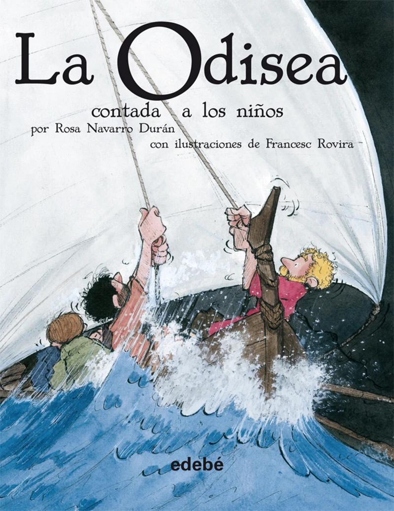 Portada: La Odisea contada a los niños